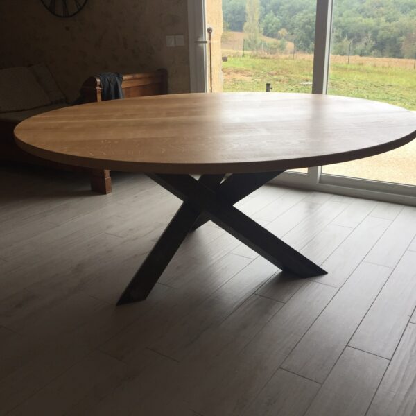 Pied de table métal vielli (4)